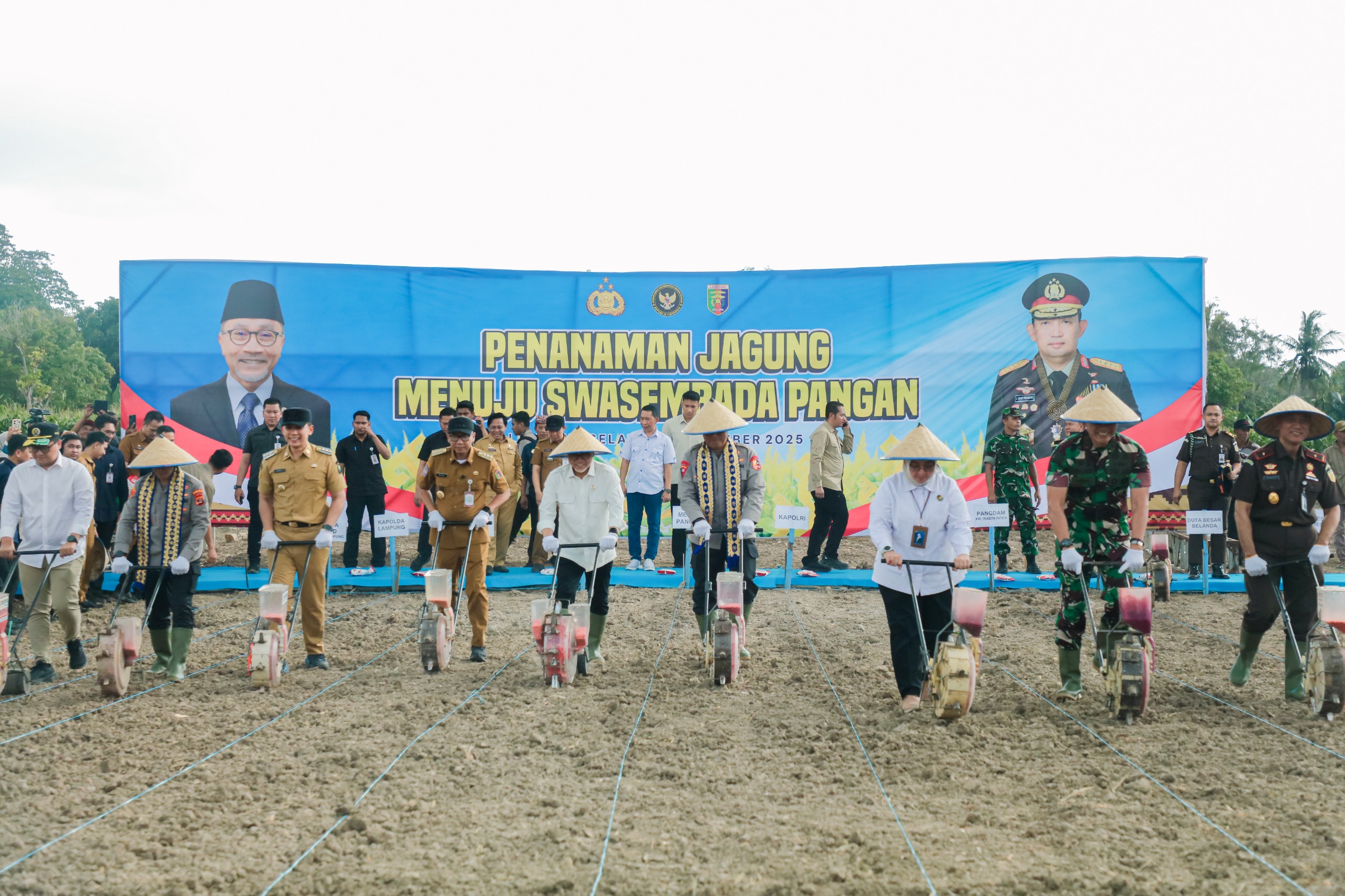 Pemprov Lampung Dukung Program Ketahanan Pangan Nasional